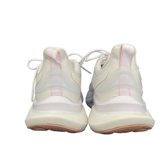 Adidas Alphabounce + Bounce Running Shoe HP6150 Women's White Purple, 9.5 NWOB - Picture 3 of 10